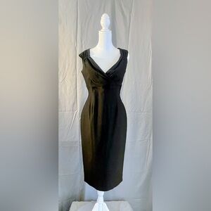 Black Pinup Couture Erin wiggle dress.